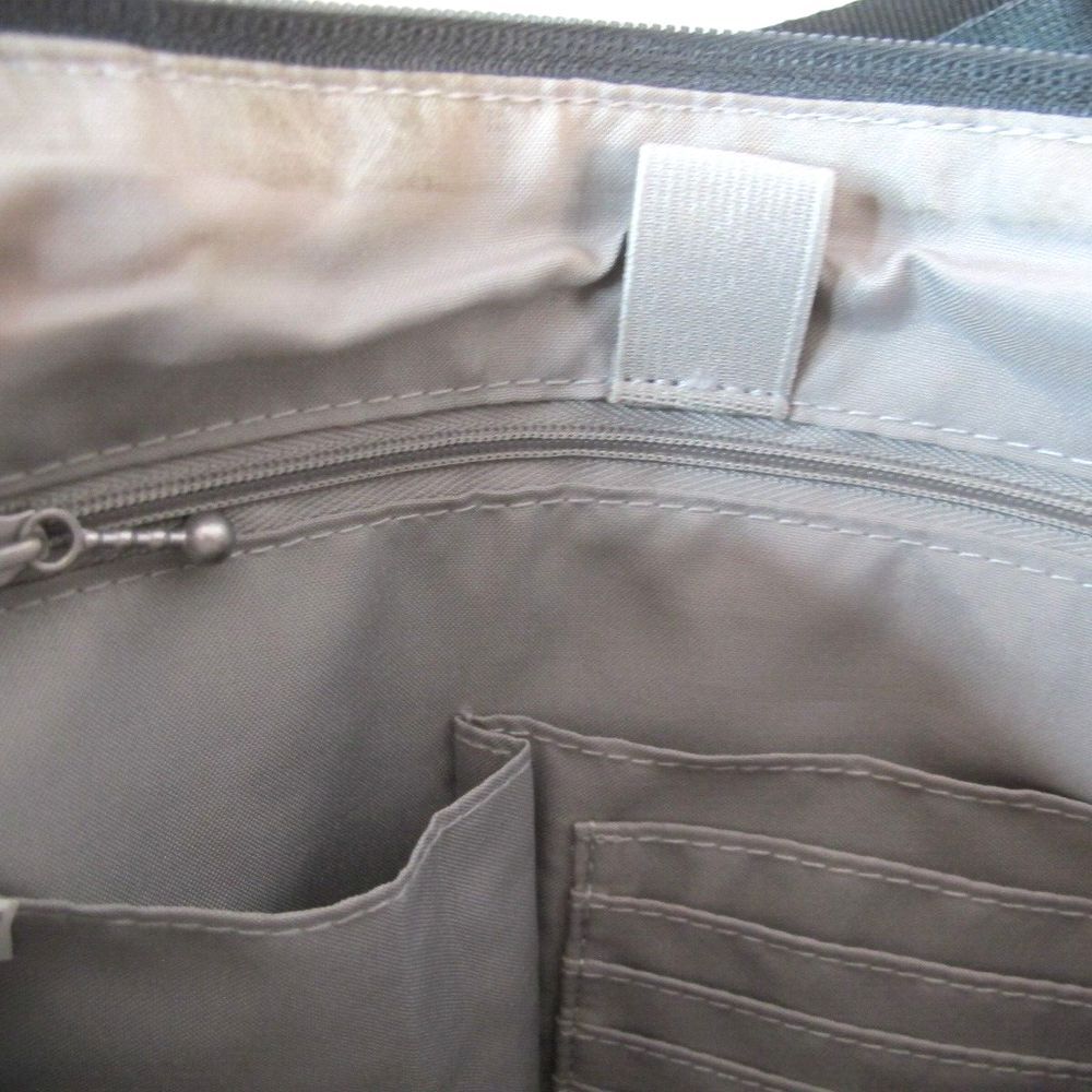 Baggallina‎ Black Crossbody Dual Strap Handbag Purse - Picture 6 of 7